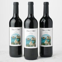 Bali bruiloft gunst gepersonaliseerd