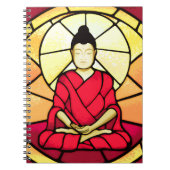 Bali buddha glas raam notitieboek (Voorkant)