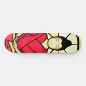 Bali buddha glas raam skateboard (Horizontaal)