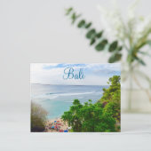 Bali Denpasar Beach Indonesia Briefkaart (Staand voorkant)