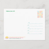 Bali Driftwood – Spiritual Travel Postcard Feestdagenkaart (Achterkant)