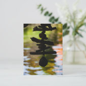 Bali Driftwood – Spiritual Travel Postcard Feestdagenkaart (Staand voorkant)