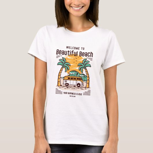Bali-eiland T-shirt (Voorkant)