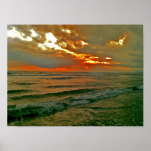 Bali Evening Sky Poster