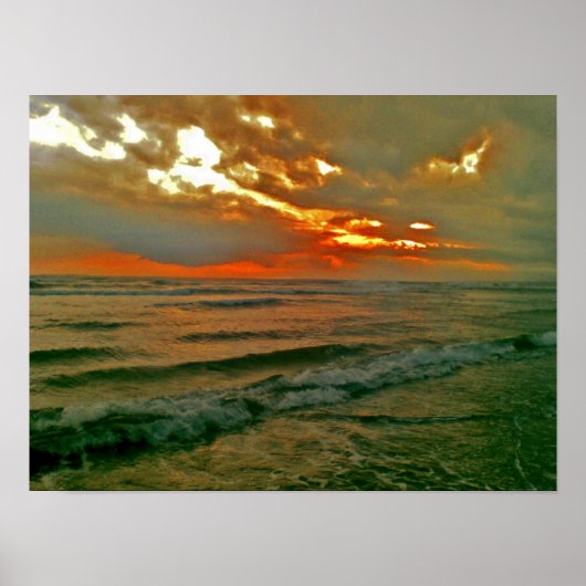 Bali Evening Sky Poster (Voorkant)
