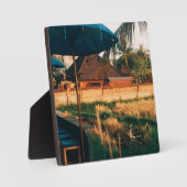 Bali Fields Fotoplaat (Voorkant)