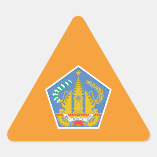 Bali Flag, Indonesië Sticker