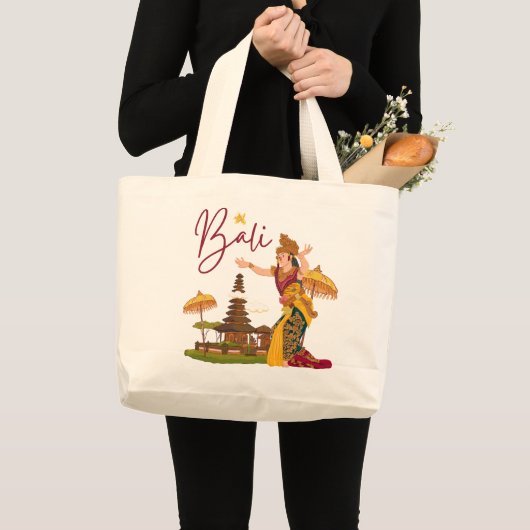 Bali Grote Tote Bag (Voorkant (product))