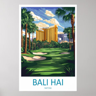 Bali Hai Golf Club Reisprint Bali Hai Muur Las Poster