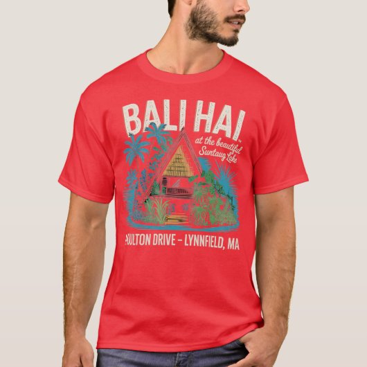 Bali Hai Lynnfield, MA-Fotokamer T-shirt (Voorkant)