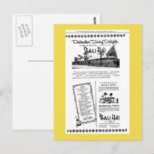 Bali Hai Pontchartrain Beach Briefkaart (Voorkant / Achterkant)
