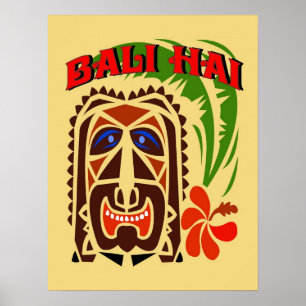 Bali Hai Tiki Club Poster