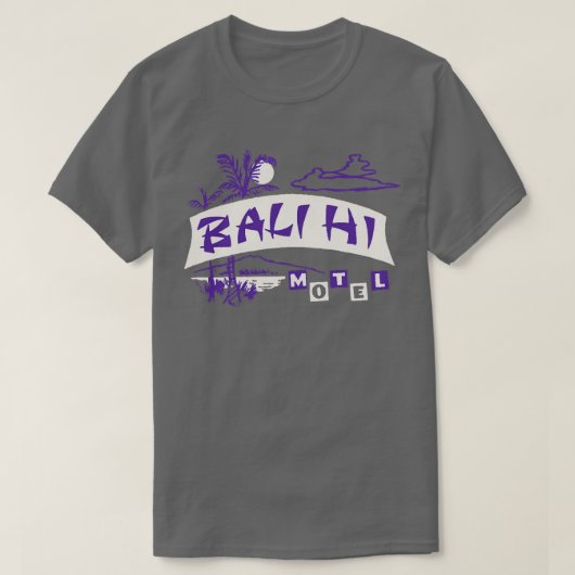Bali Hi Motel T-shirt (Design voorkant)