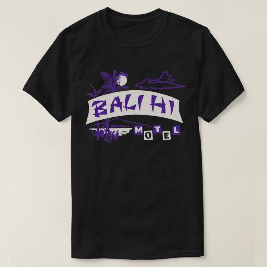 Bali Hi Motel T-shirt (Design voorkant)