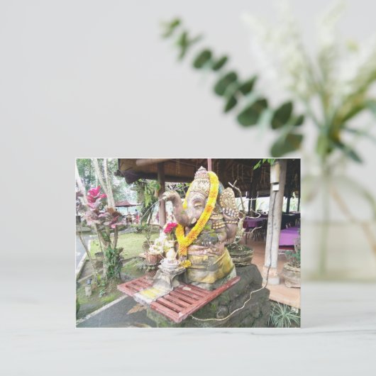 Bali Hindu Gods Briefkaart (Staand voorkant)