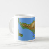 Bali Holliday Map Koffiemok (Voorkant links)