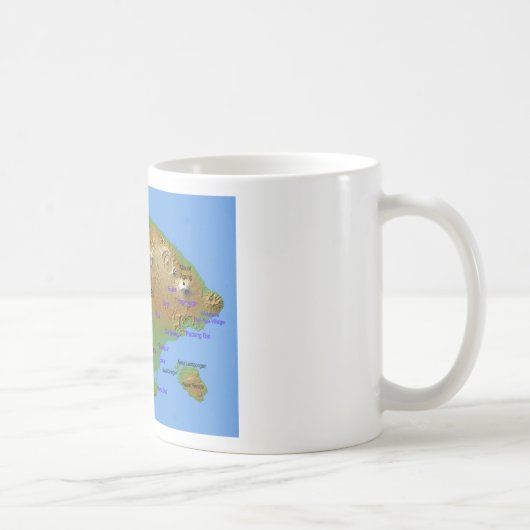 Bali Holliday Map Koffiemok (Rechts)
