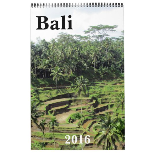 bali indo 2016 kalender (Hoes)