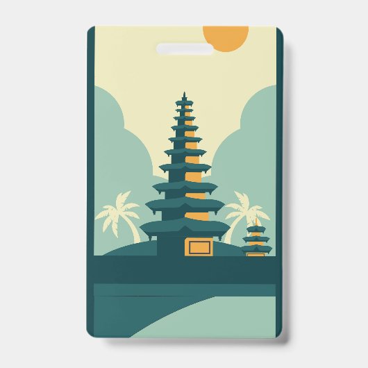 Bali Indonesia Badge (Voorzijde)