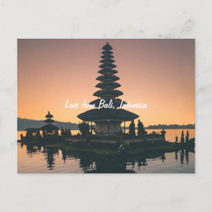 Bali Indonesia Holiday Briefkaart