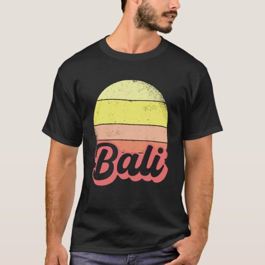 Bali Indonesia holiday travel T-shirt (Voorkant)