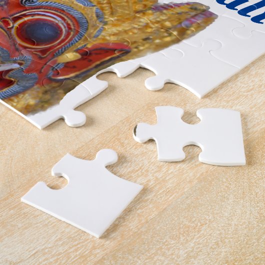 Bali Indonesia - Monkey God Statue Legpuzzel (Zijkant)