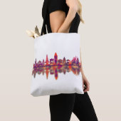 Bali Indonesia Skyline Tote Bag (Dichtbij)