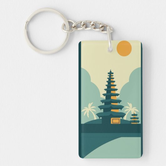 Bali Indonesia Sleutelhanger (Voorkant)