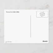 Bali Indonesia Terraced Rice Fields Briefkaart (Achterkant)