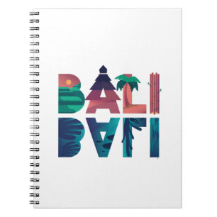 Bali Indonesia Travel Notitieboek