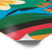 Bali Indonesia Travel Poster (Hoek)