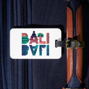 Bali Indonesia Travel Sticker Bagagelabel
