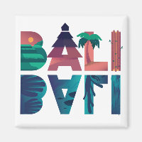 Bali Indonesia Travel Sticker