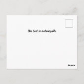 Bali Indonesia Ulun Danu Beratan Temple Briefkaart (Achterkant)