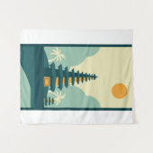 Bali Indonesia Wandkleed (Voorkant (horizontaal))