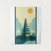 Bali Indonesia Wandkleed (Voorkant)