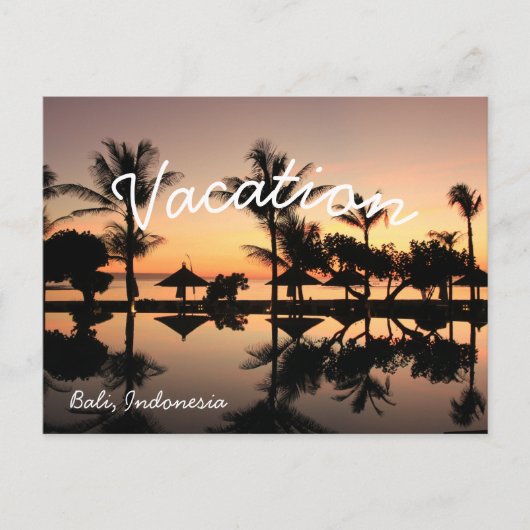 Bali, Indonesië ansichtkaart Briefkaart (Voorkant)