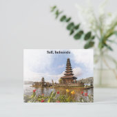 Bali Indonesië Azië Tempel architectuur Briefkaart (Staand voorkant)