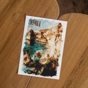 Bali Indonesië Azië Tropische Eilanden Briefkaart