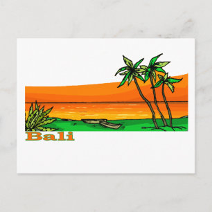 Bali, Indonesië Briefkaart