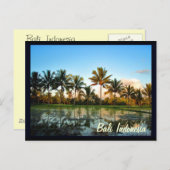Bali Indonesië Briefkaart (Voorkant / Achterkant)