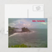 BALI, Indonesië Briefkaart (Voorkant / Achterkant)