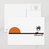 Bali, Indonesië Briefkaart (Voorkant / Achterkant)