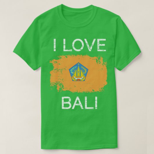 Bali Indonesië Cadeau T-shirt (Design voorkant)