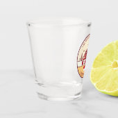 Bali Indonesië City Skyline Embleem Shot Glas (Links)