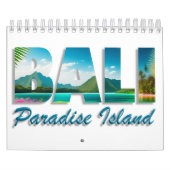 Bali Indonesië is Paradise Island 12 maand Kalender (Hoes)