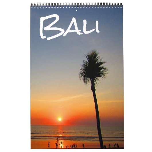 Bali Indonesië kalender (Hoes)