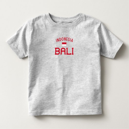 Bali Indonesië Kinder Shirts (Voorkant)