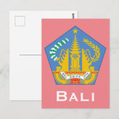 Bali, Indonesië (Kleine Soenda-eilanden) Briefkaart (Voorkant / Achterkant)