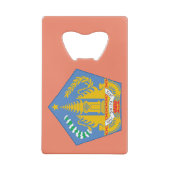 Bali, Indonesië (Kleine Soenda-eilanden) Creditkaart Flessenopener (Achterkant)